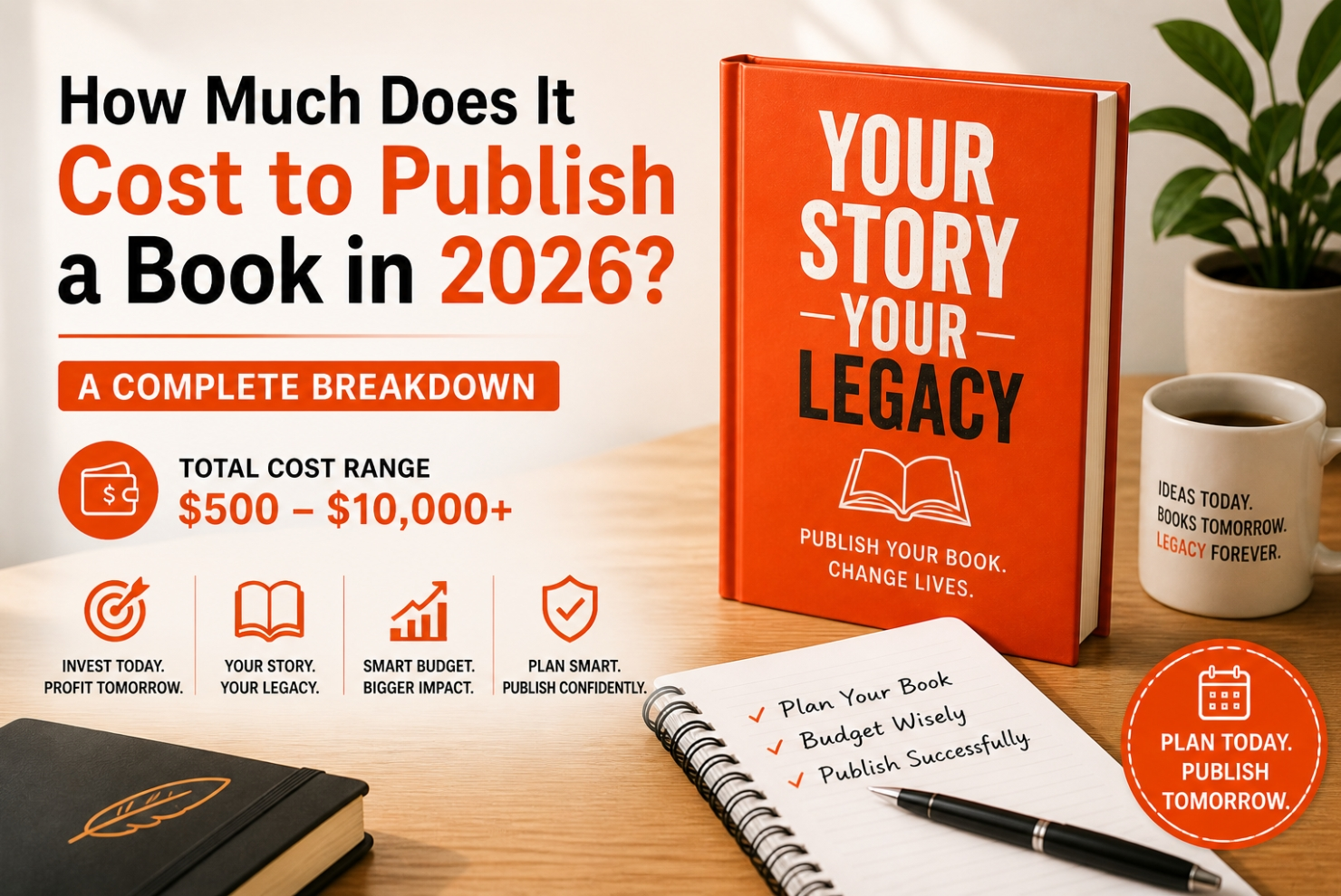 How Much Does It Cost to Publish a Book in 2026? A Complete Breakdown